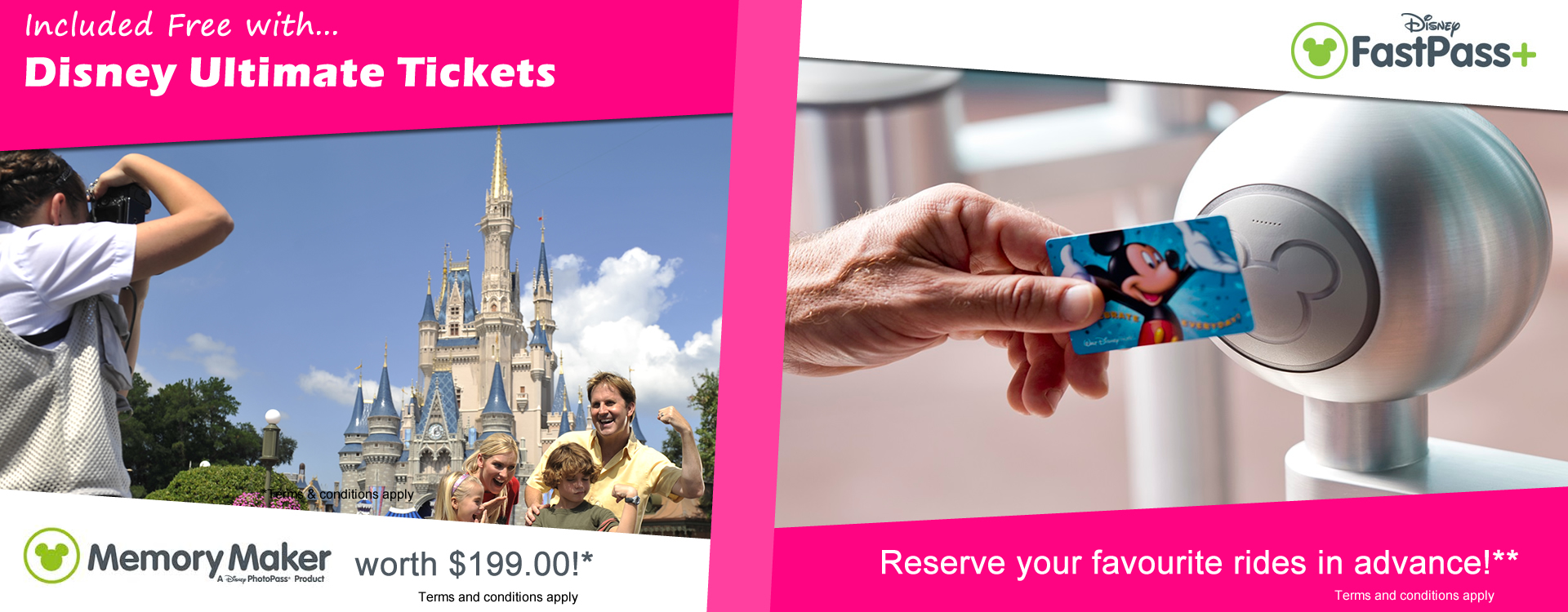 Disney World Theme Park Ticket Packages Tabitomo